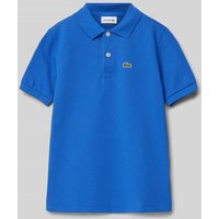 Lacoste Poloshirt mit Label-Stitching in Royal, Größe 140 von Lacoste