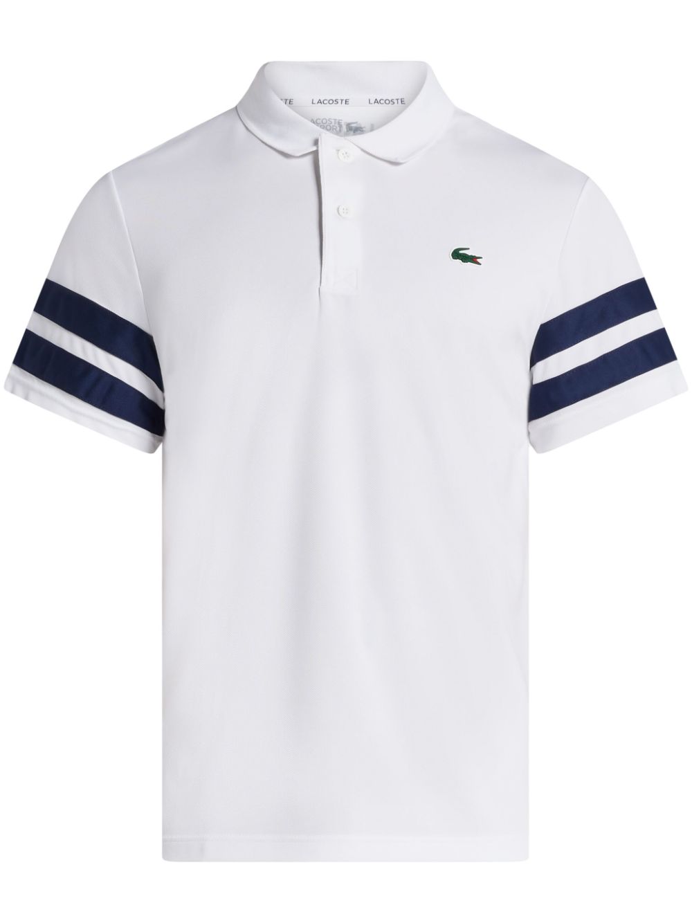 Lacoste Poloshirt mit Logo-Patch - Weiß von Lacoste