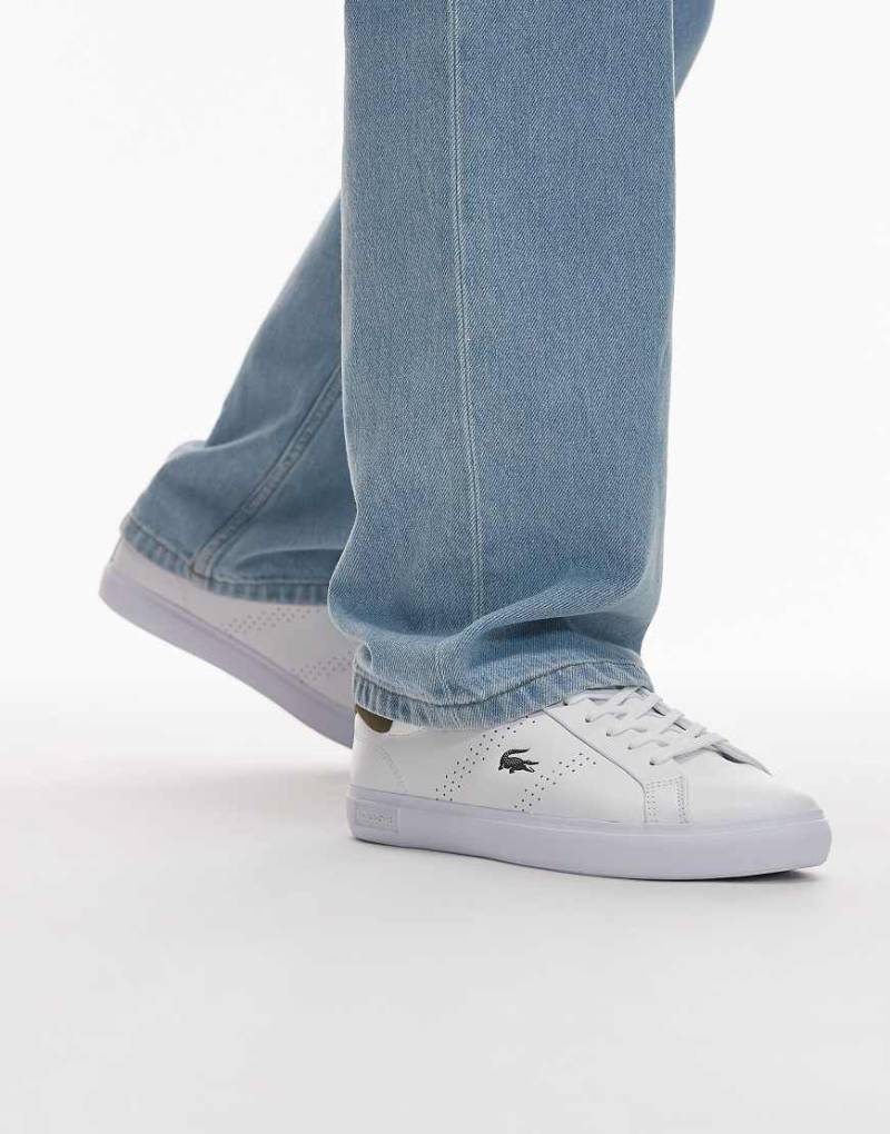 Lacoste - Powercourt 2.0 - Sneaker in Weiß von Lacoste