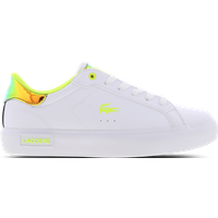 Lacoste Powercourt Kleinkind Sneaker - Weiß - Größe 35.5 - Leder von Lacoste
