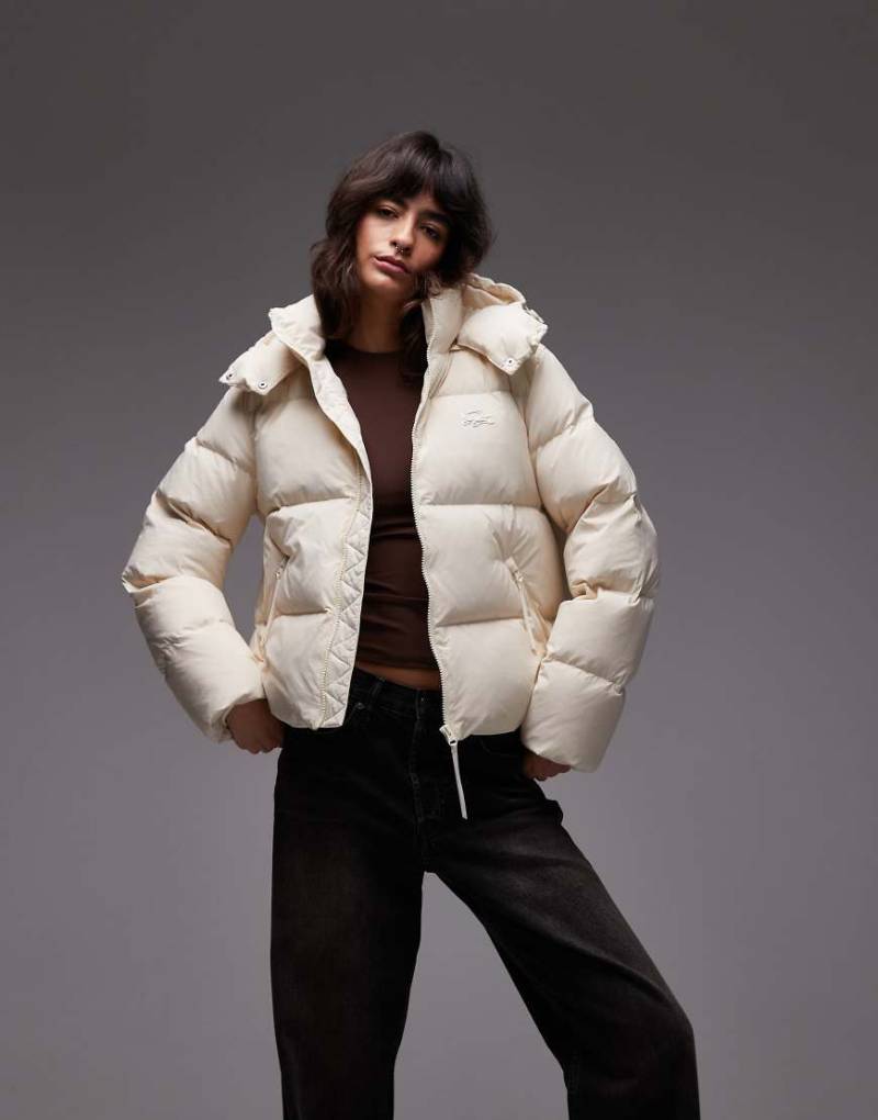 Lacoste - Pufferjacke in Creme-Weiß Lacoste - Pufferjacke in Creme-Weiß von Lacoste