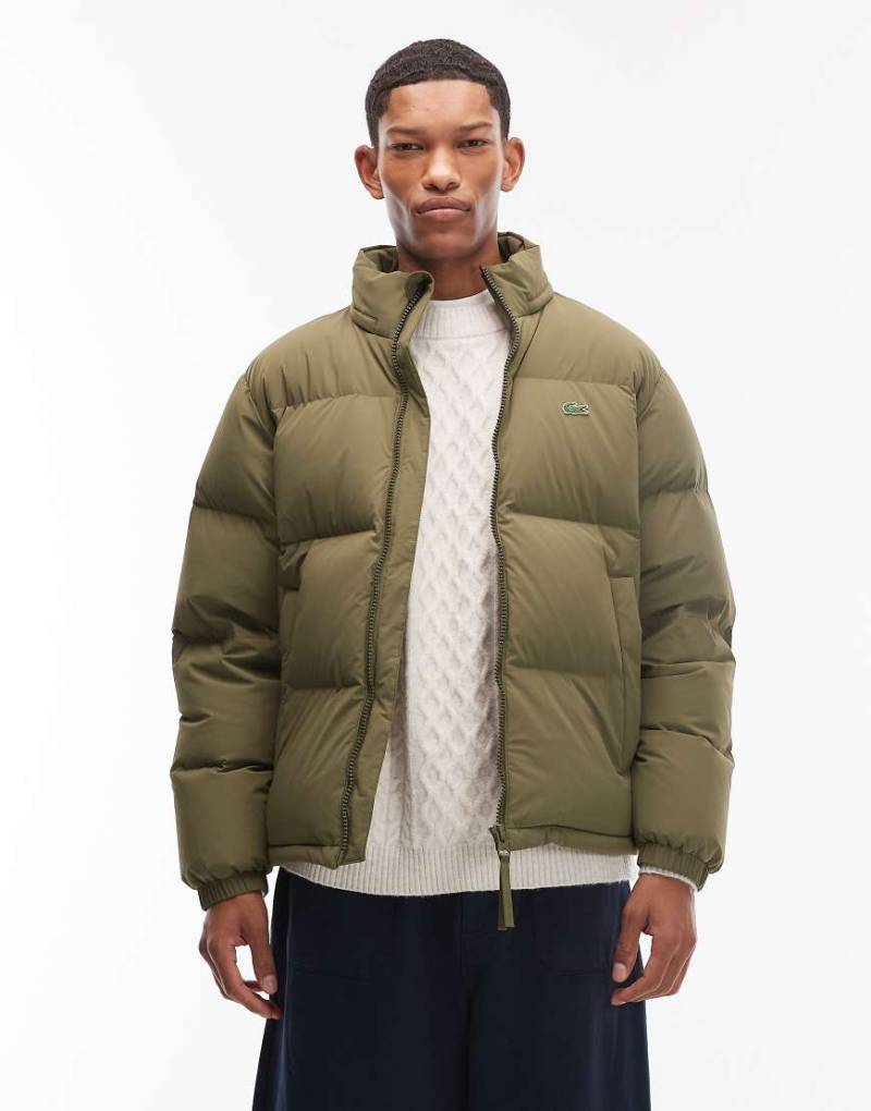 Lacoste - Pufferjacke in Olivgrün von Lacoste