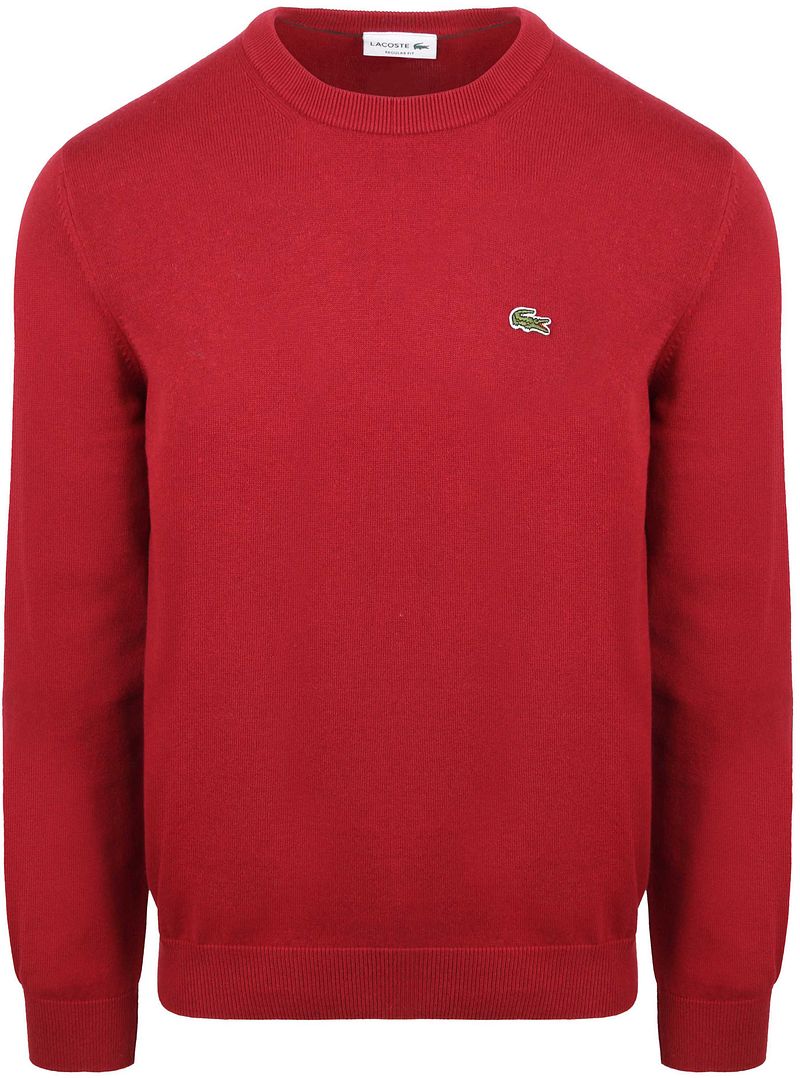 Lacoste Pullover Rot - Größe L von Lacoste