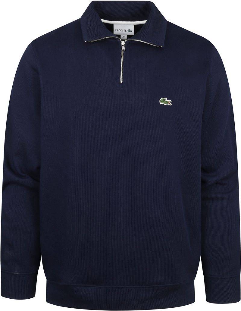 Lacoste Pullover Zipper Dunkelblau - Größe XL von Lacoste