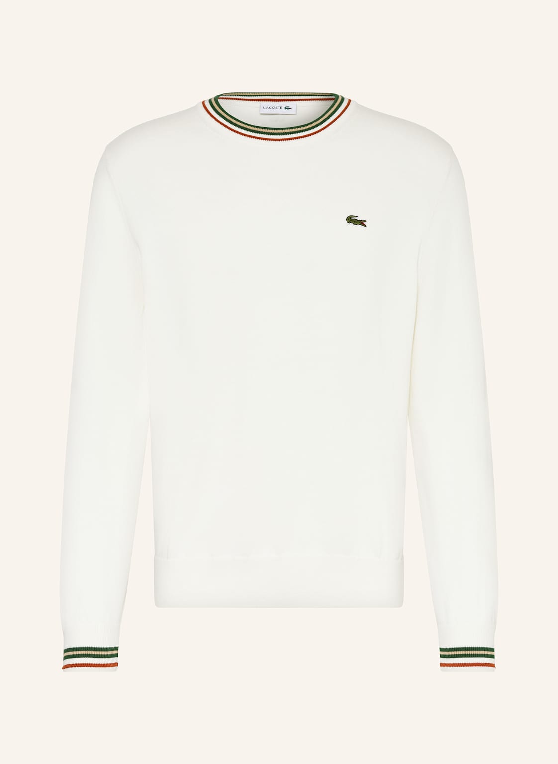 Lacoste Pullover weiss von Lacoste