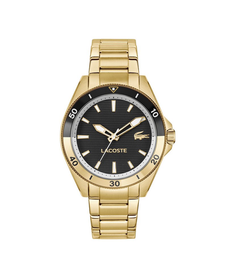 Lacoste Quarzuhr MAINSAIL 2011459, Armbanduhr, Herrenuhr, Edelstahlarmband, analog von Lacoste