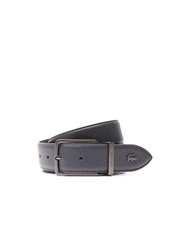 Lacoste RC4002 Leather Goods Belt, Dark Shadow, 90 Men's, Dark Shadow von Lacoste