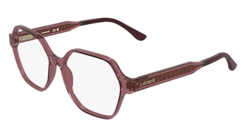 Lacoste Rahmen L4000 601 Transparent Burgundy 55/15/145 Damen Lacoste Rahmen L4000 601 Transparent Burgundy 55/15/145 Damen von Lacoste