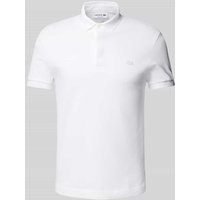 Lacoste Regular Fit Poloshirt mit Logo-Patch Modell 'CORE PIQUE' in Weiss, Größe XXXL von Lacoste