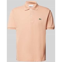 Lacoste Regular Fit Poloshirt mit Label-Patch Modell 'CORE PIQUE' in Rostrot, Größe M von Lacoste