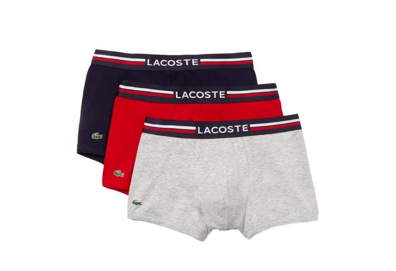 Lacoste Retro Pants Herren Trunk 3er Pack Lacoste Retro Pants Herren Trunk 3er Pack von Lacoste