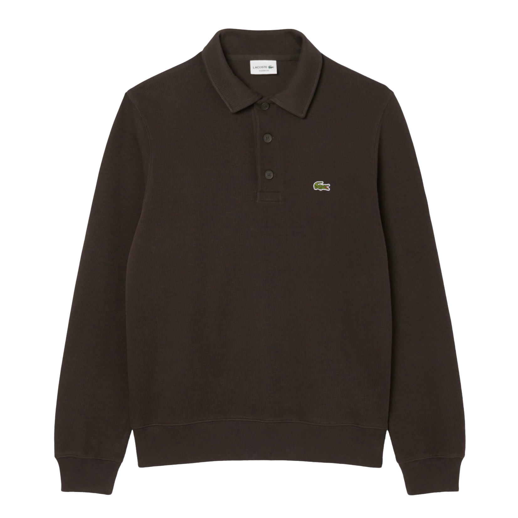 Lacoste Rippstrick Polo Sweatshirt von Lacoste