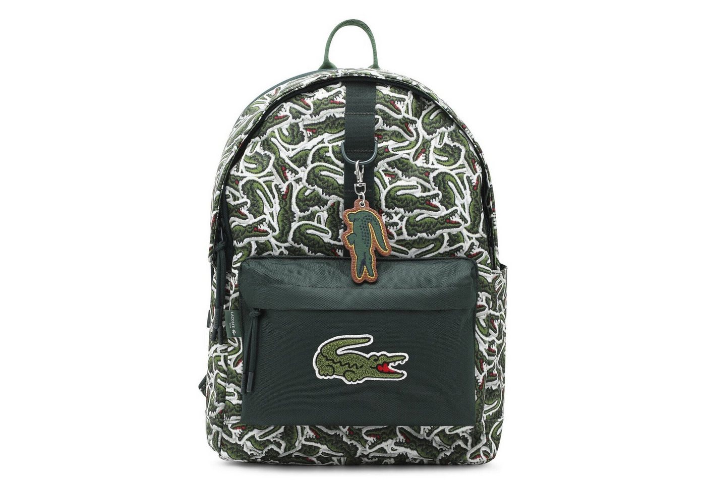 Lacoste Rucksack Lacoste Kids Rucksack grün allover Krokodil-Print Lacoste Rucksack Lacoste Kids Rucksack grün allover Krokodil-Print von Lacoste