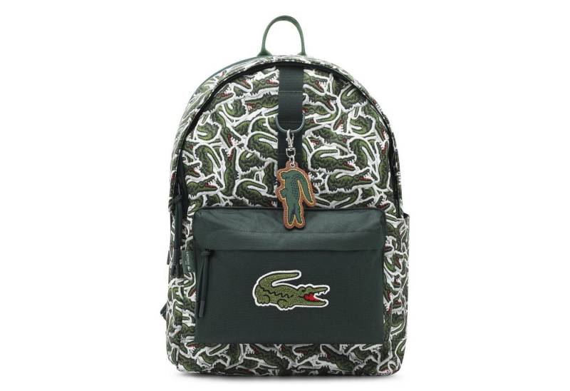 Lacoste Rucksack Lacoste Kids Rucksack grün allover Krokodil-Print Lacoste Rucksack Lacoste Kids Rucksack grün allover Krokodil-Print von Lacoste