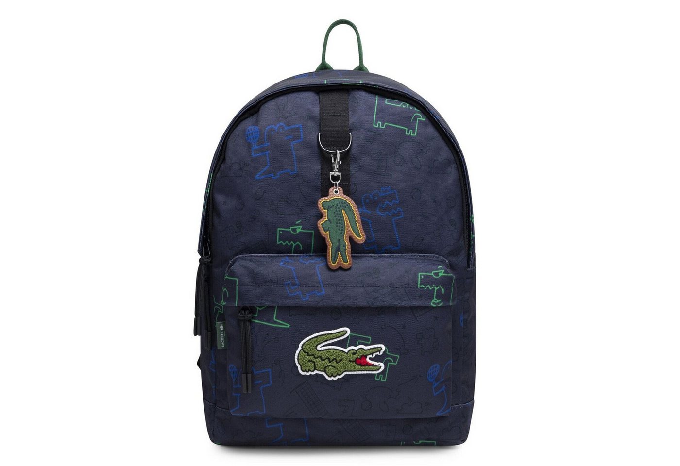 Lacoste Rucksack Lacoste Kids Rucksack marine mit lustigem Krokodil-Print Lacoste Rucksack Lacoste Kids Rucksack marine mit lustigem Krokodil-Print von Lacoste