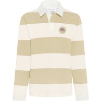 Lacoste Rugby-Poloshirt mit Blockstreifen und Logo-Patch in XL von Lacoste