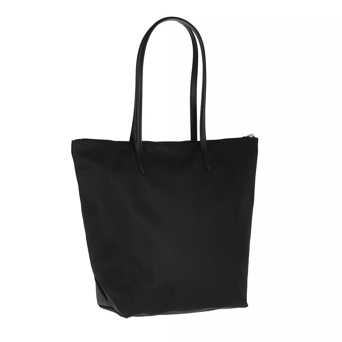 Lacoste Shopper - L.12.12 Concept Shopping Bag - Gr. unisize - in Schwarz - für Damen von Lacoste