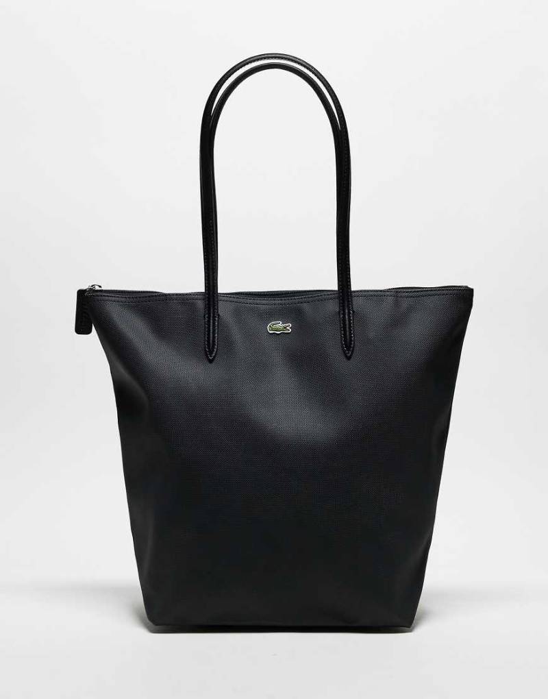 Lacoste - Shopper-Tasche in Schwarz mit Logo-Schriftzug von Lacoste