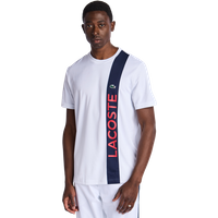 Lacoste Small Croc Logo Stripe Herren T-Shirts - Weiß - Größe XS Lacoste Small Croc Logo Stripe Herren T-Shirts - Weiß - Größe XS von Lacoste