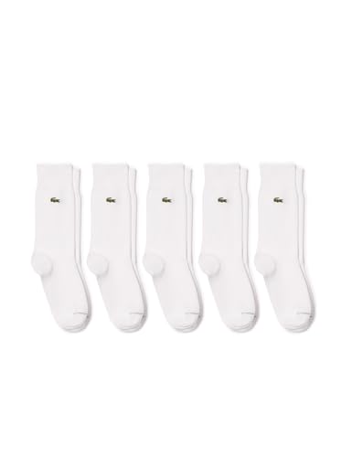 Lacoste - Socken, Weiß/Weiß/Weiß/Weiß/Weiß, 43/46 von Lacoste