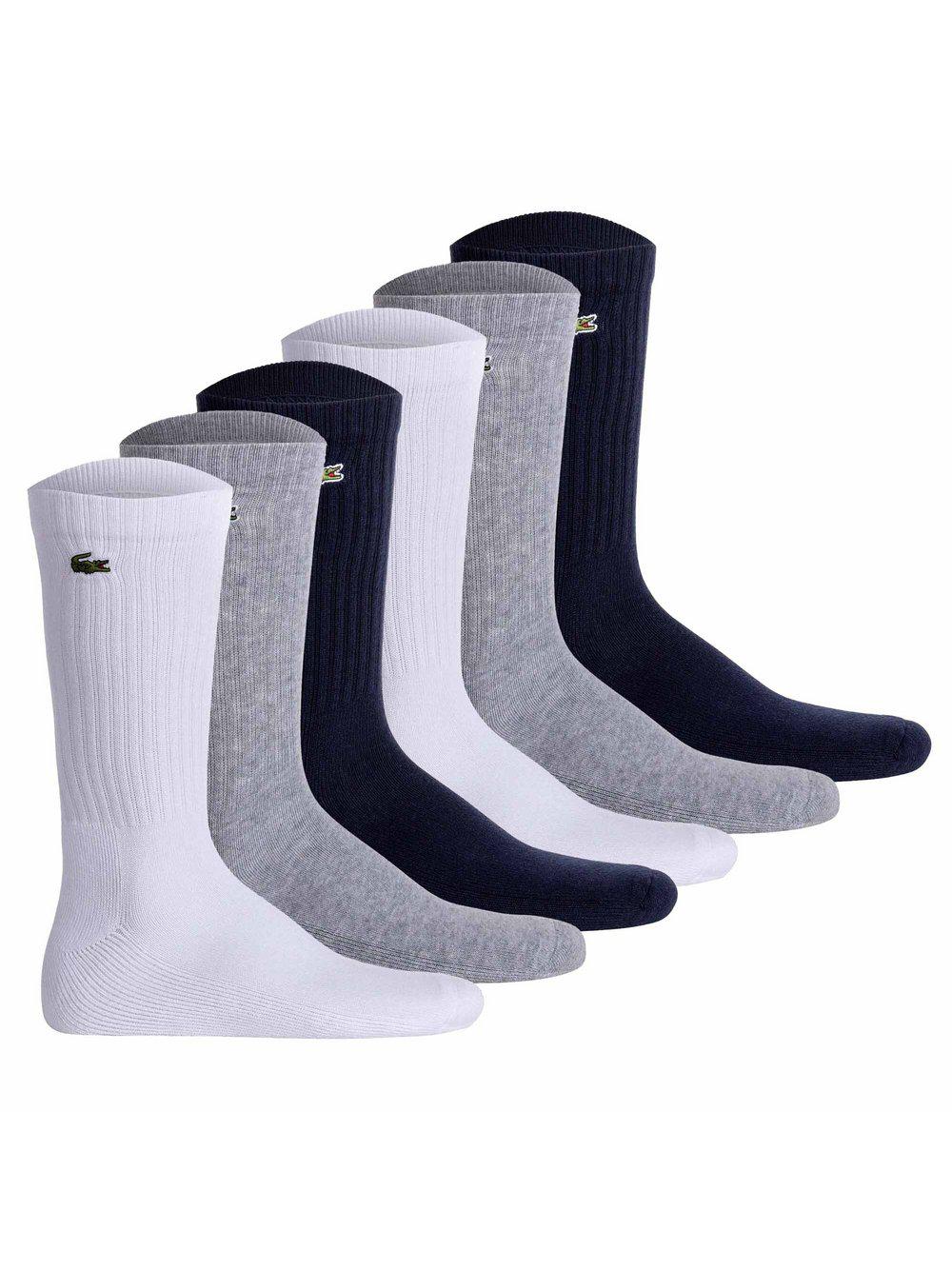 Lacoste Socken 6er Pack Damen Baumwolle, mehrfarbig von Lacoste