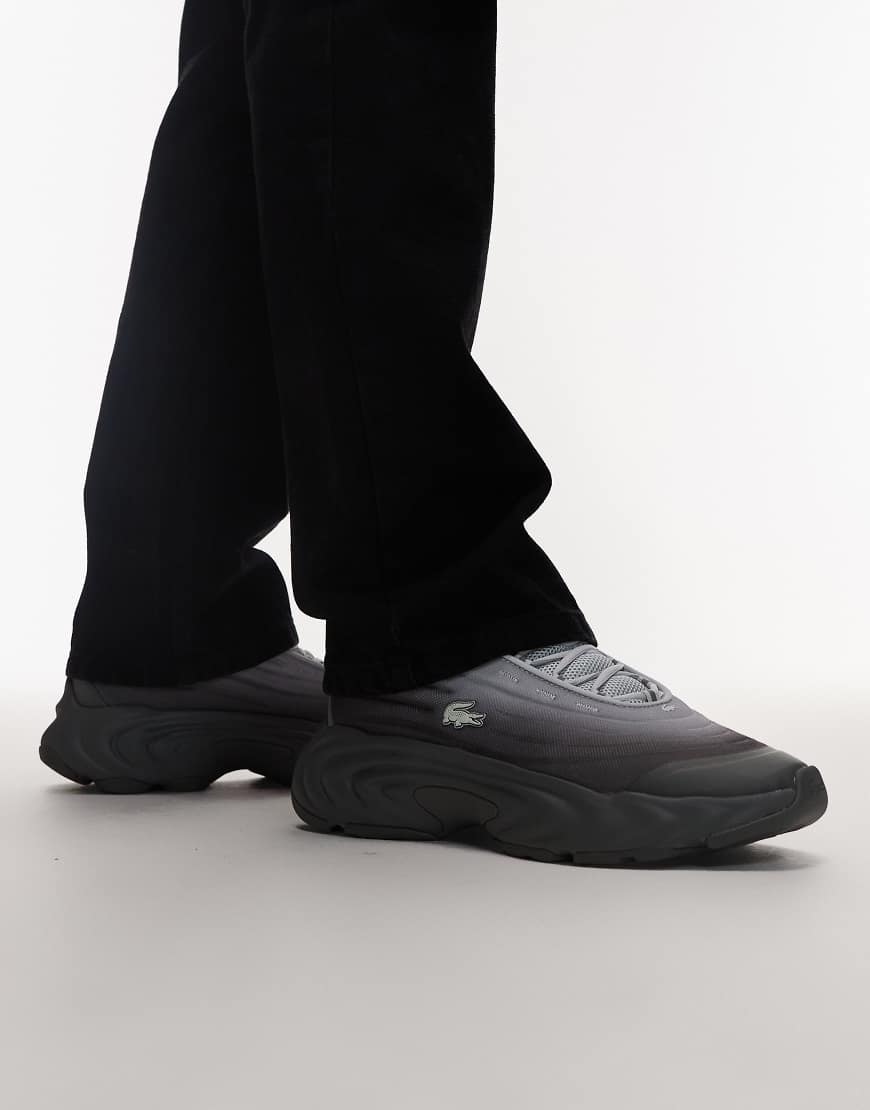 Lacoste - Spinor - Sneaker in Ombré-Grau von Lacoste