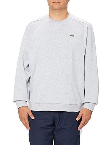 Lacoste Sport Herren SH9604 Sweatshirt, Argent Chine/Elephant, L von Lacoste