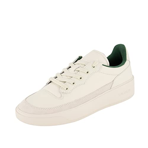 Lacoste Herren Low-Top Sneaker G80 Club 123 1 SMA, Männer Halbschuhe,Freizeitschuhe,Turnschuhe,Laufschuhe,schnürschuhe,Offwhite (18C),45 EU / 10.5 UK von Lacoste