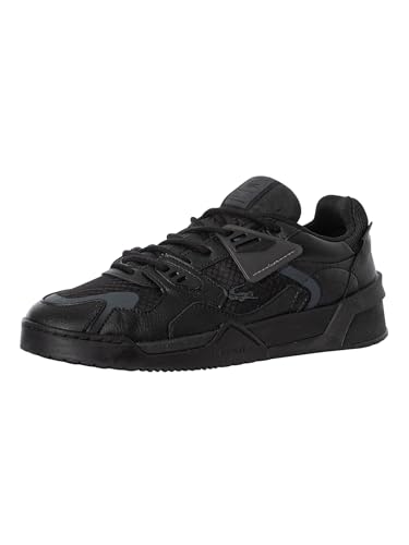 Lacoste Sport - Männer Court Snkr - 46SMA0055, Black/Black, 42.5 EU von Lacoste