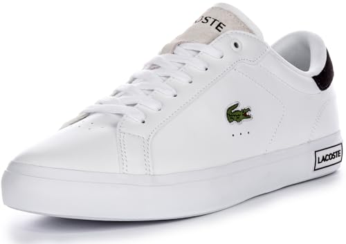 Lacoste Sport - Männer Vulcanized Snkr - 47SMA0082, White/Black, 41 EU von Lacoste