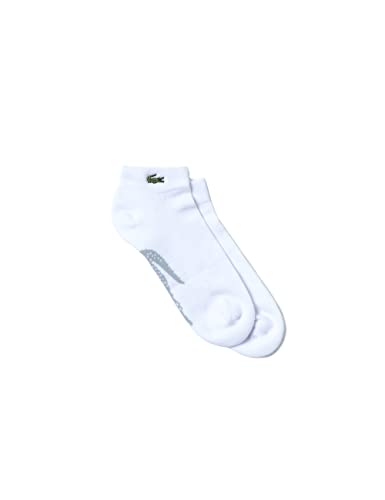 Lacoste Sport Unisex RA4188 Socken, Blanc/Argent Chine, 35/38 von Lacoste