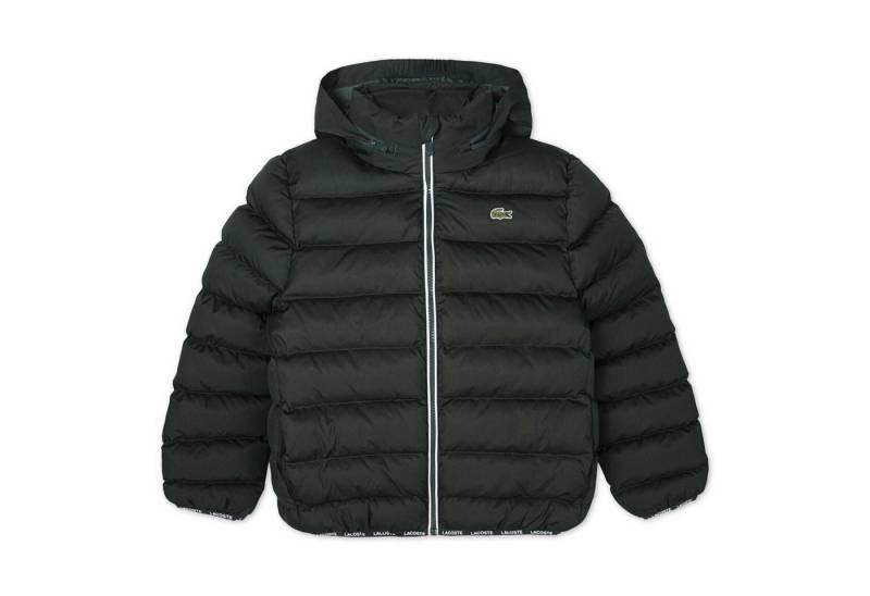 Lacoste Steppjacke Lacoste Kids Steppjacke dunkelgrün mit Kapuze wasserabweisend & warm von Lacoste