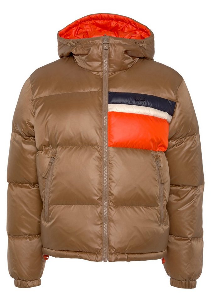 Lacoste Steppjacke WINTERJACKE mit Kapuze von Lacoste