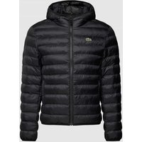 Lacoste Steppjacke mit Kapuze in Black, Größe 60 von Lacoste