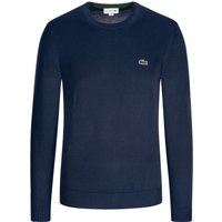 Lacoste Strick-Pullover mit Logo-Aufnäher, Regular Fit in XL von Lacoste
