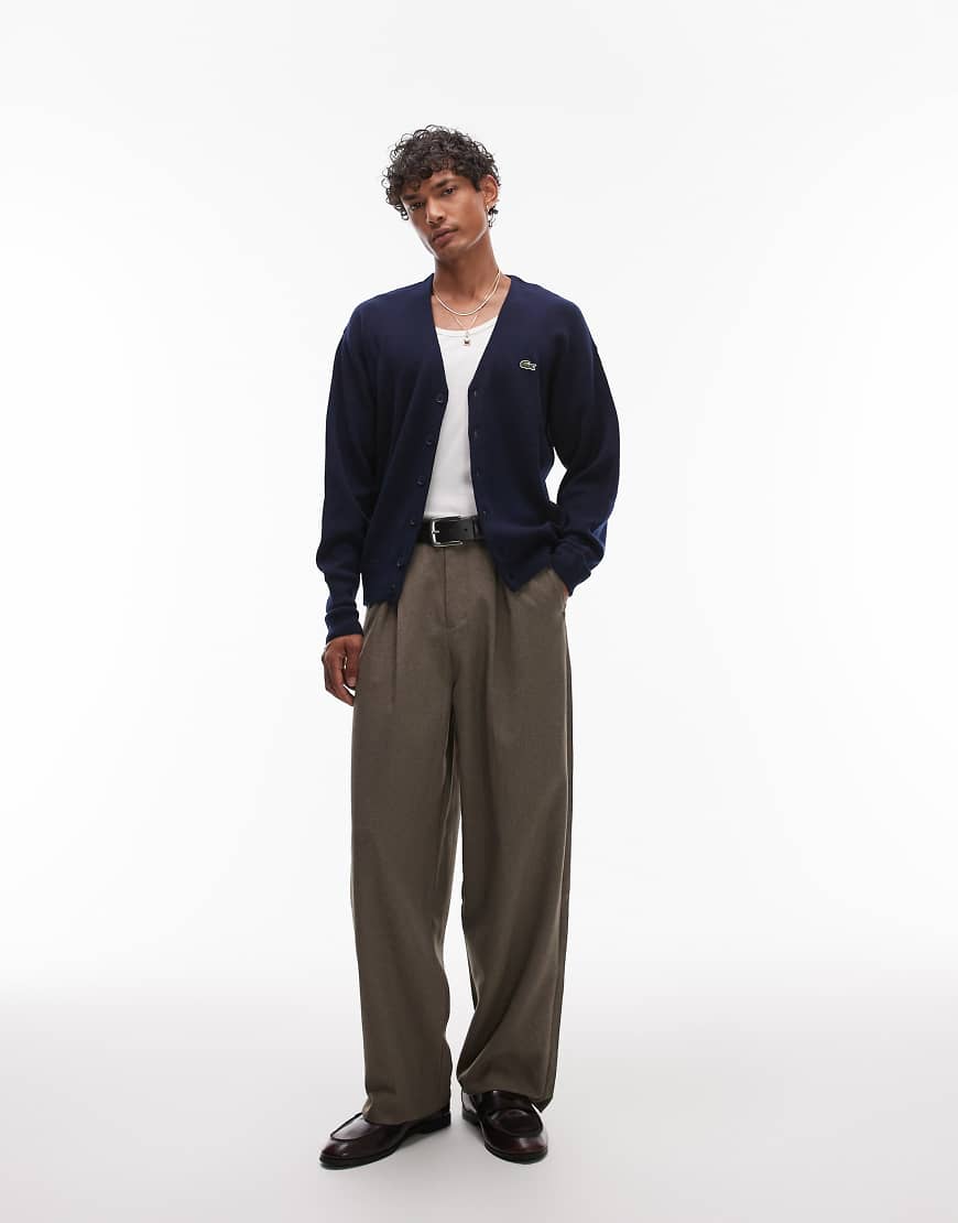 Lacoste - Strickjacke in Marineblau von Lacoste