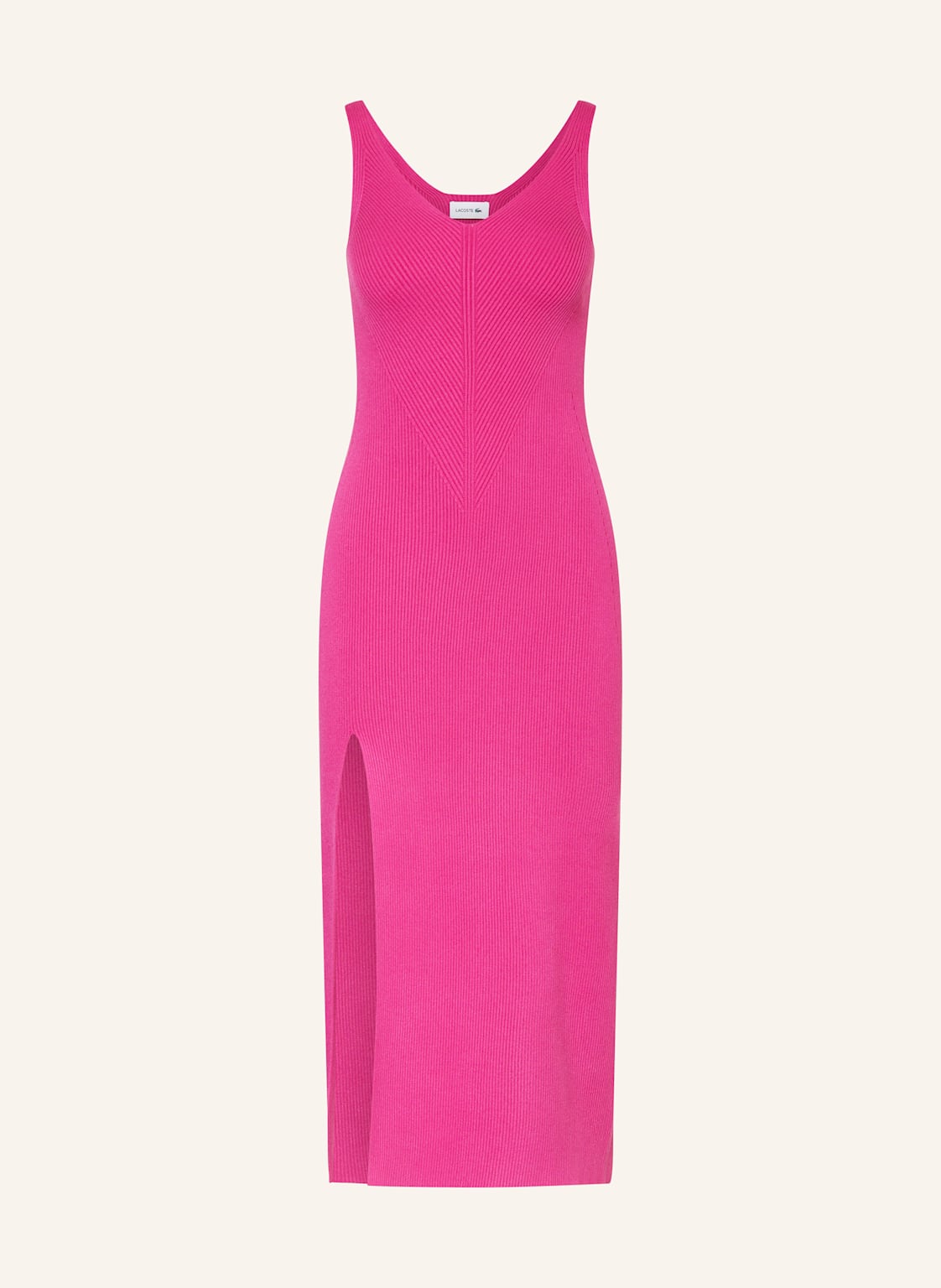 Lacoste Strickkleid pink von Lacoste