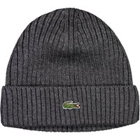 Lacoste Strickmütze aus Wolle mit Logo-Aufnäher in 0 von Lacoste