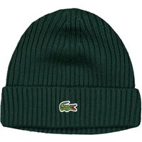 Lacoste Strickmütze aus Wolle mit Logo-Aufnäher in 0 von Lacoste