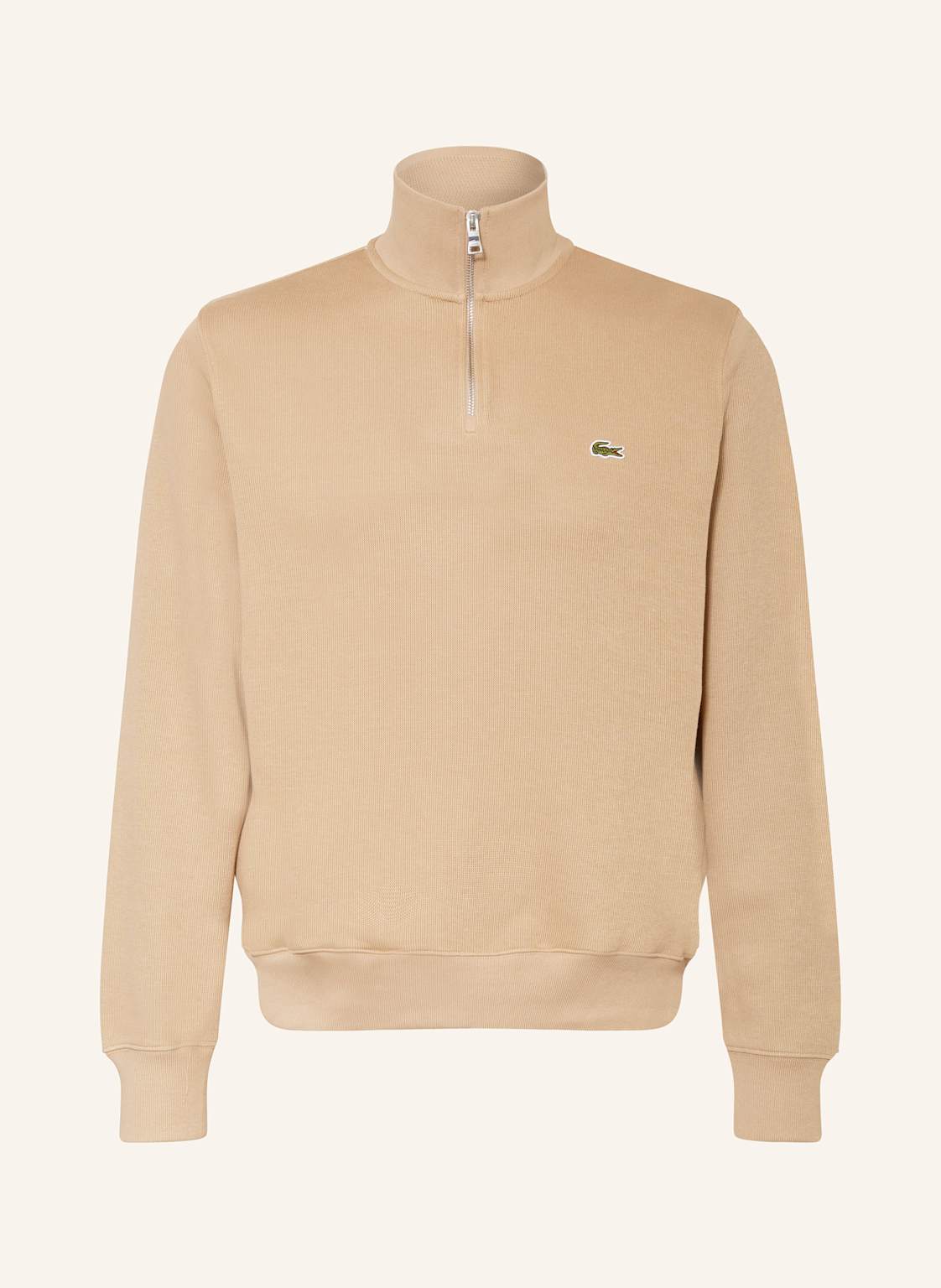 Lacoste Sweat-Troyer beige von Lacoste