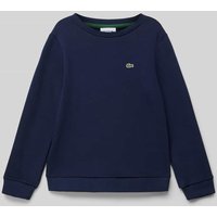 Lacoste Sweatshirt mit Label-Stitching in Marine, Größe 140 Lacoste Sweatshirt mit Label-Stitching in Marine, Größe 140 von Lacoste