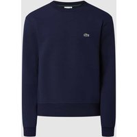 Lacoste Sweatshirt mit Logo-Detail in Marine, Größe M von Lacoste