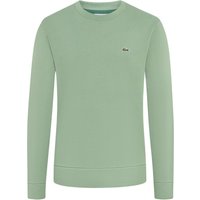 Lacoste Sweatshirt mit kleinem Krokodil-Aufnäher, Classic Fit in M von Lacoste