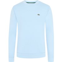 Lacoste Sweatshirt mit kleinem Krokodil-Aufnäher, Classic Fit in S von Lacoste