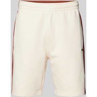 Lacoste Sweatshorts mit Label-Detail in Offwhite, Größe S Lacoste Sweatshorts mit Label-Detail in Offwhite, Größe S von Lacoste