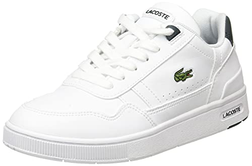 Lacoste T-Clip 0121 1 SUC Sneakers, Weiss/DUNKELGRÜN (1R5), 28 EU von Lacoste