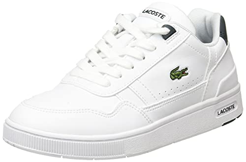 Lacoste T-Clip 0121 1 SUC Sneakers, Weiss/DUNKELGRÜN (1R5), 30 EU von Lacoste
