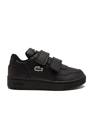 Lacoste Jungen Unisex Kinder T-Clip 222 1 Sui Sneaker, SCHWARZ (02H), 20 EU von Lacoste