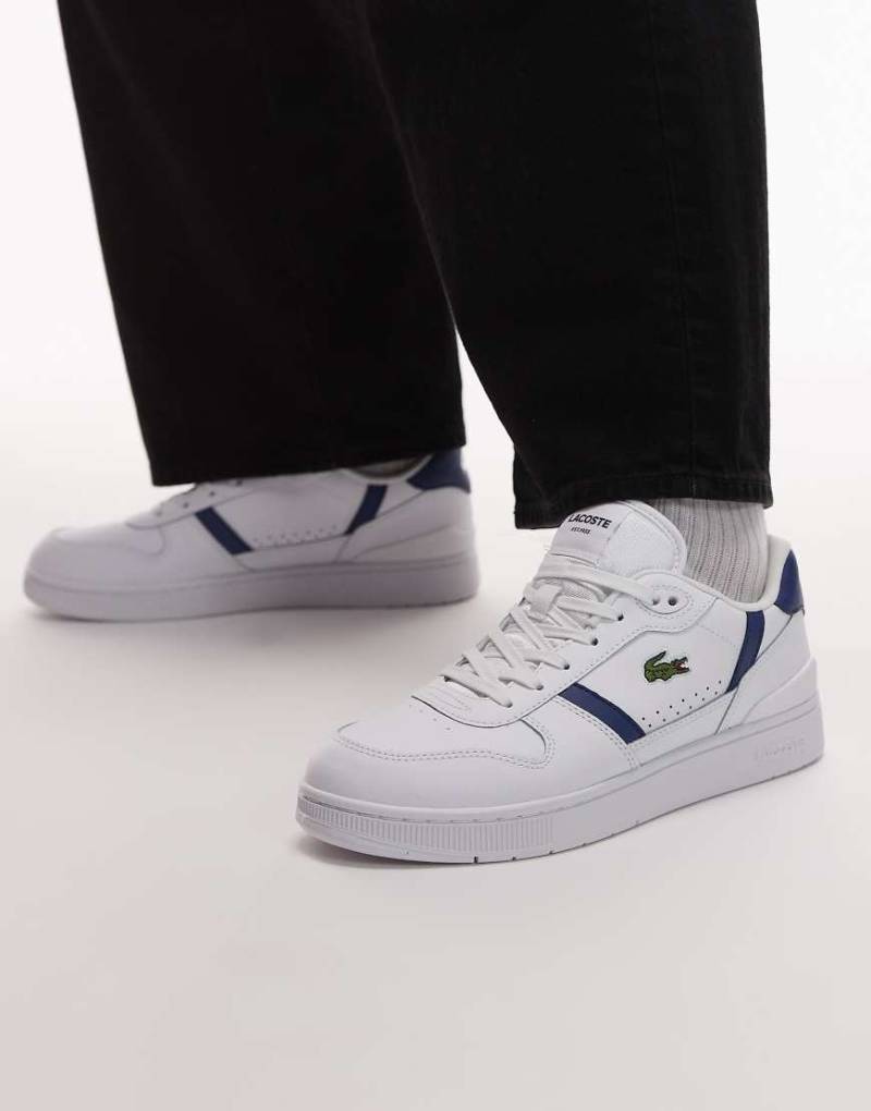 Lacoste - T-Clip - Sneaker in Weiß/Marineblau von Lacoste