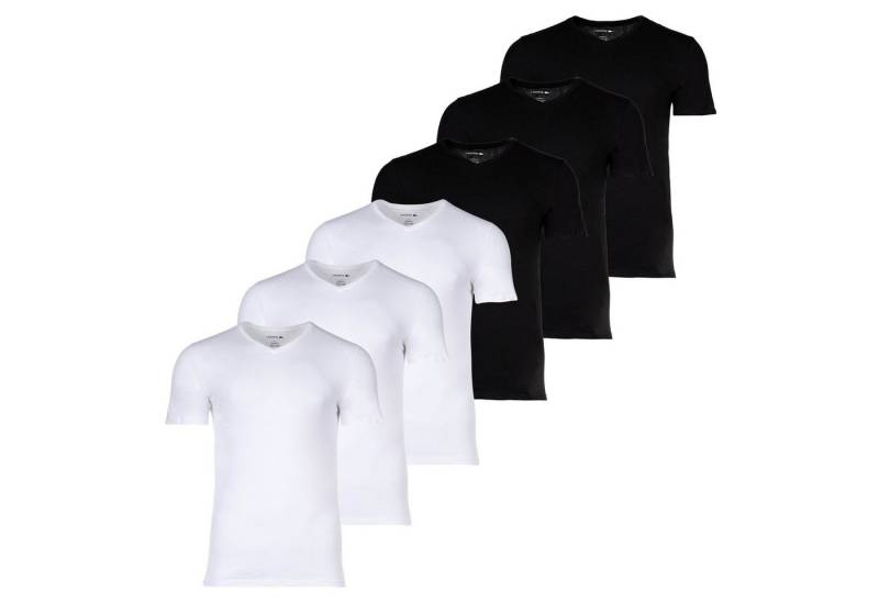 Lacoste T-Shirt Herren T-Shirt 6er Pack Baumwolle (Packung, 6er Pack) von Lacoste